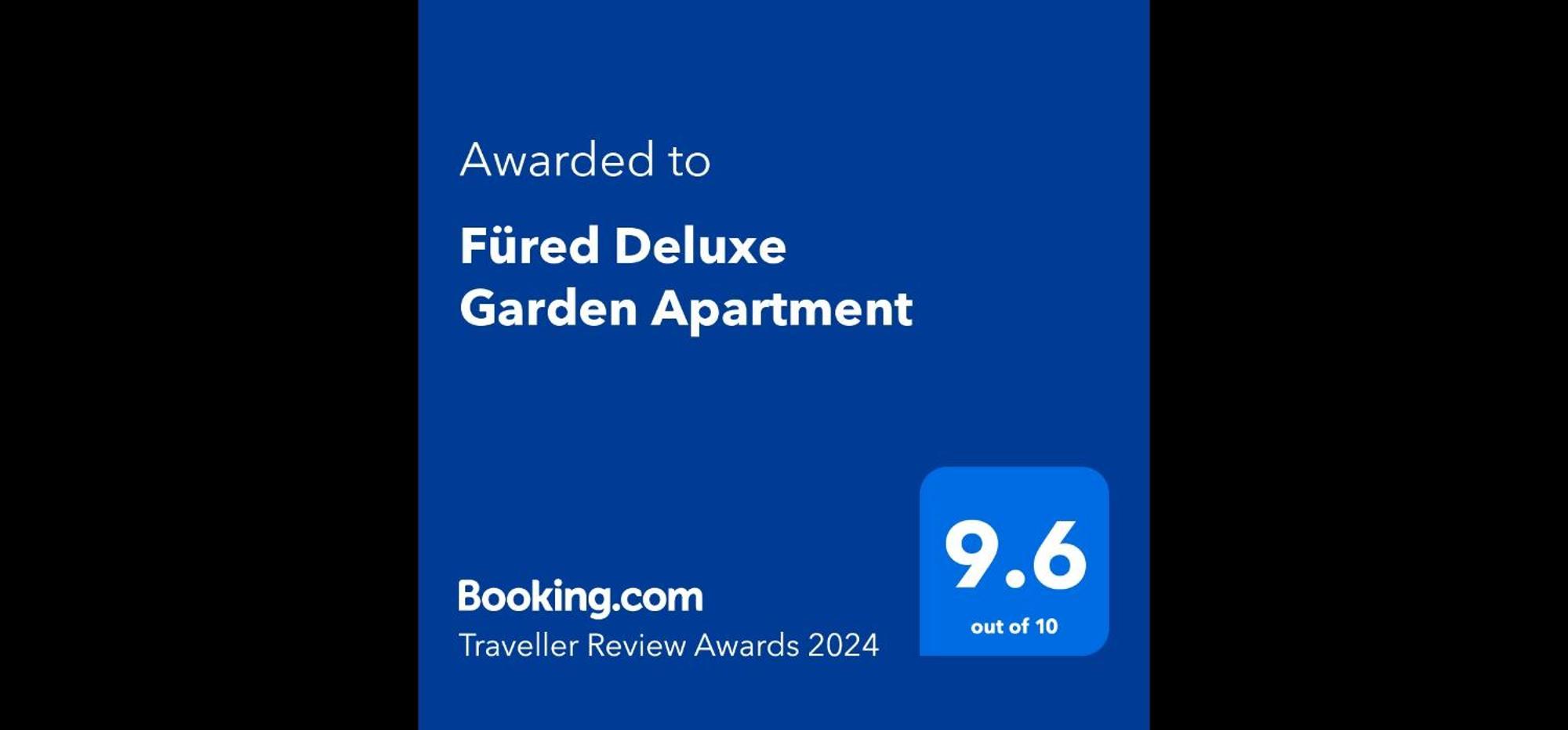 Fuered Deluxe Garden Apartment Балатонфюред Экстерьер фото